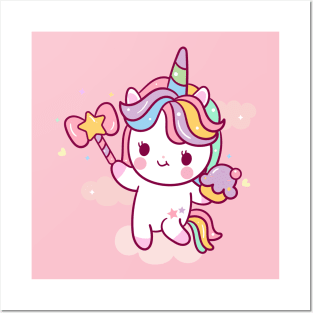 CuppyCakes Unicorn Posters and Art